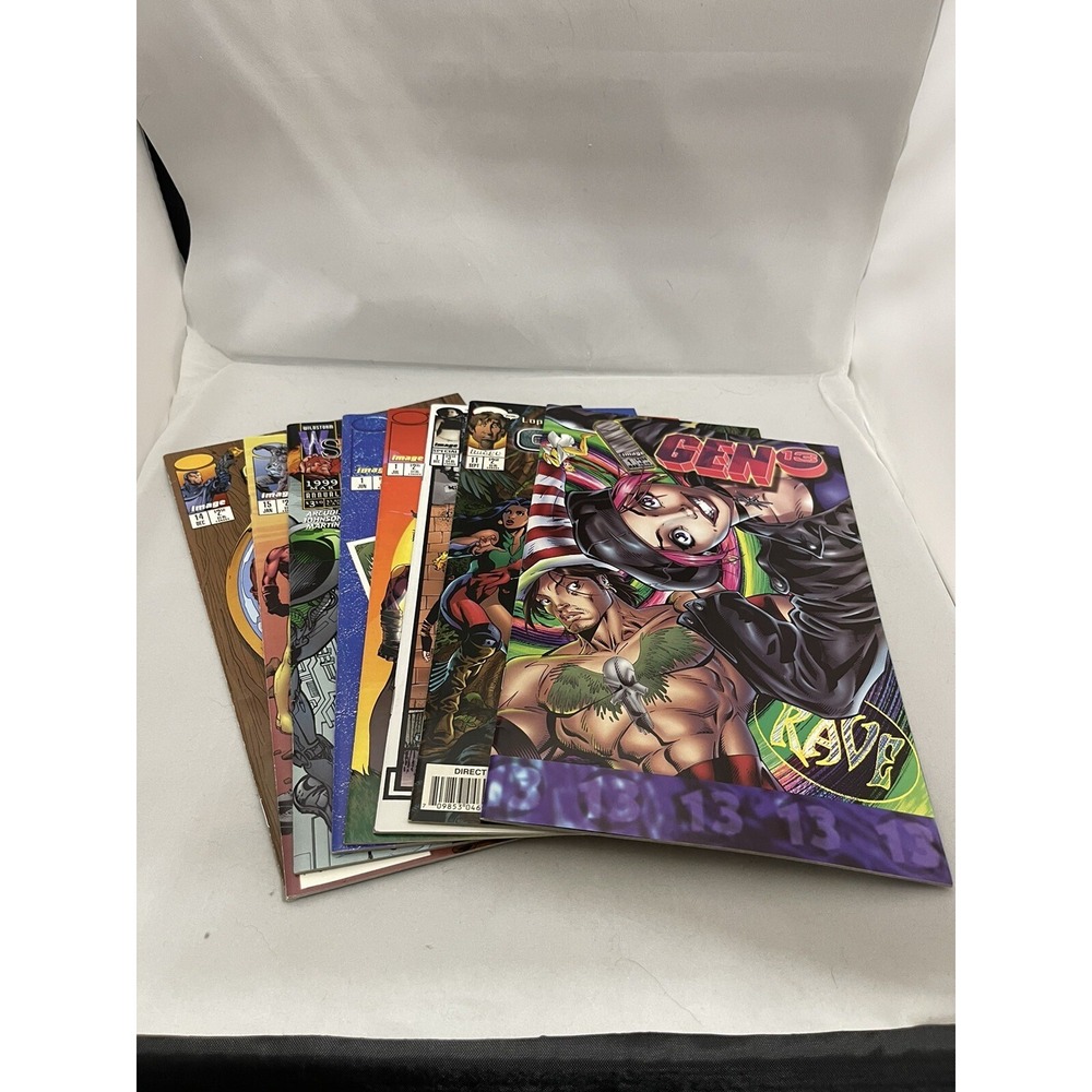 Vintage Gen 13 1990's Image Comics Lot Of 8 Excellent Condition